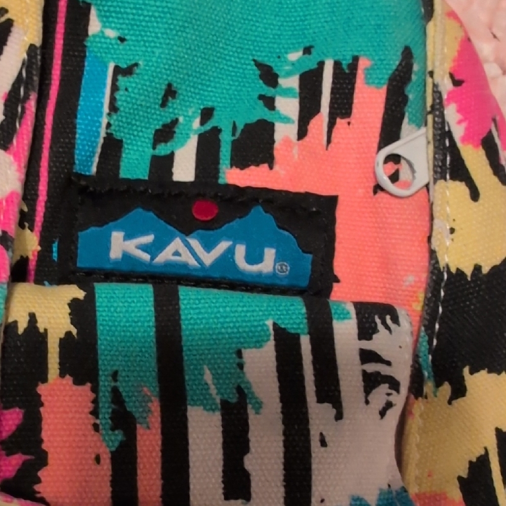 Colorful Abstract Kavu Rope Sling Bag - Picture 8 of 9